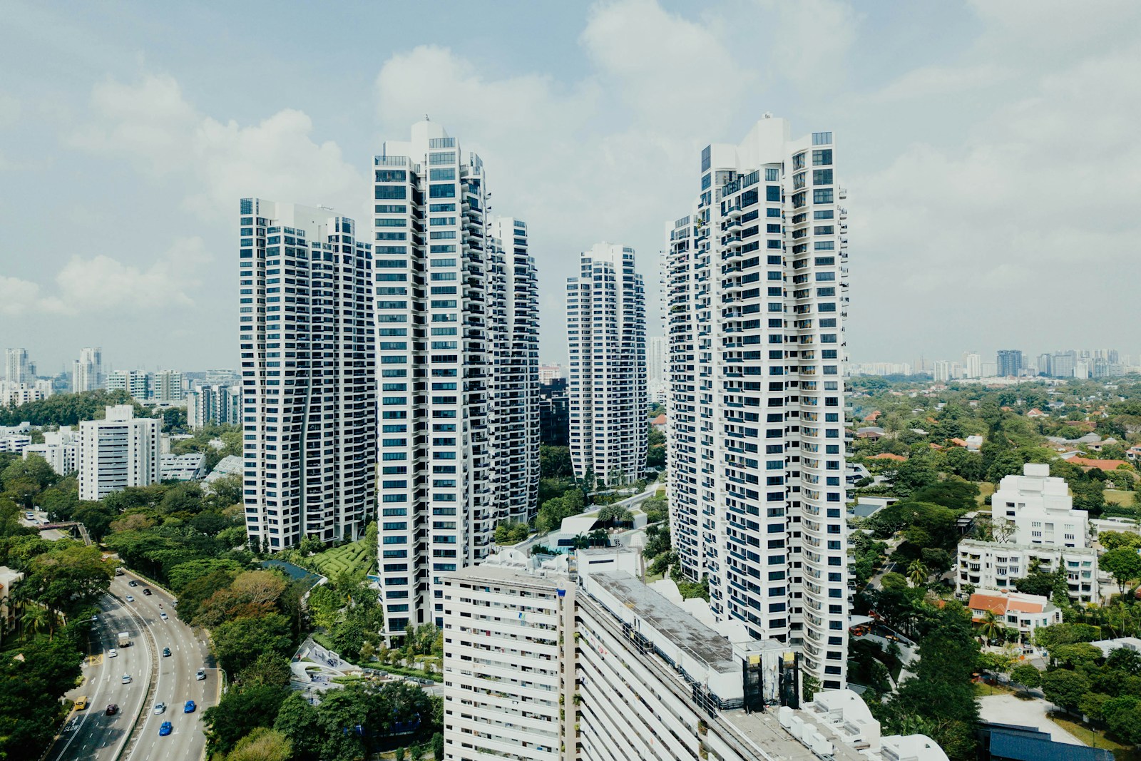 Torres residenciales modernas — proyectos inmobiliarios